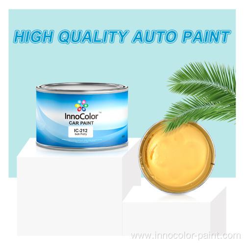 Easy sanding body filler for auto refinish